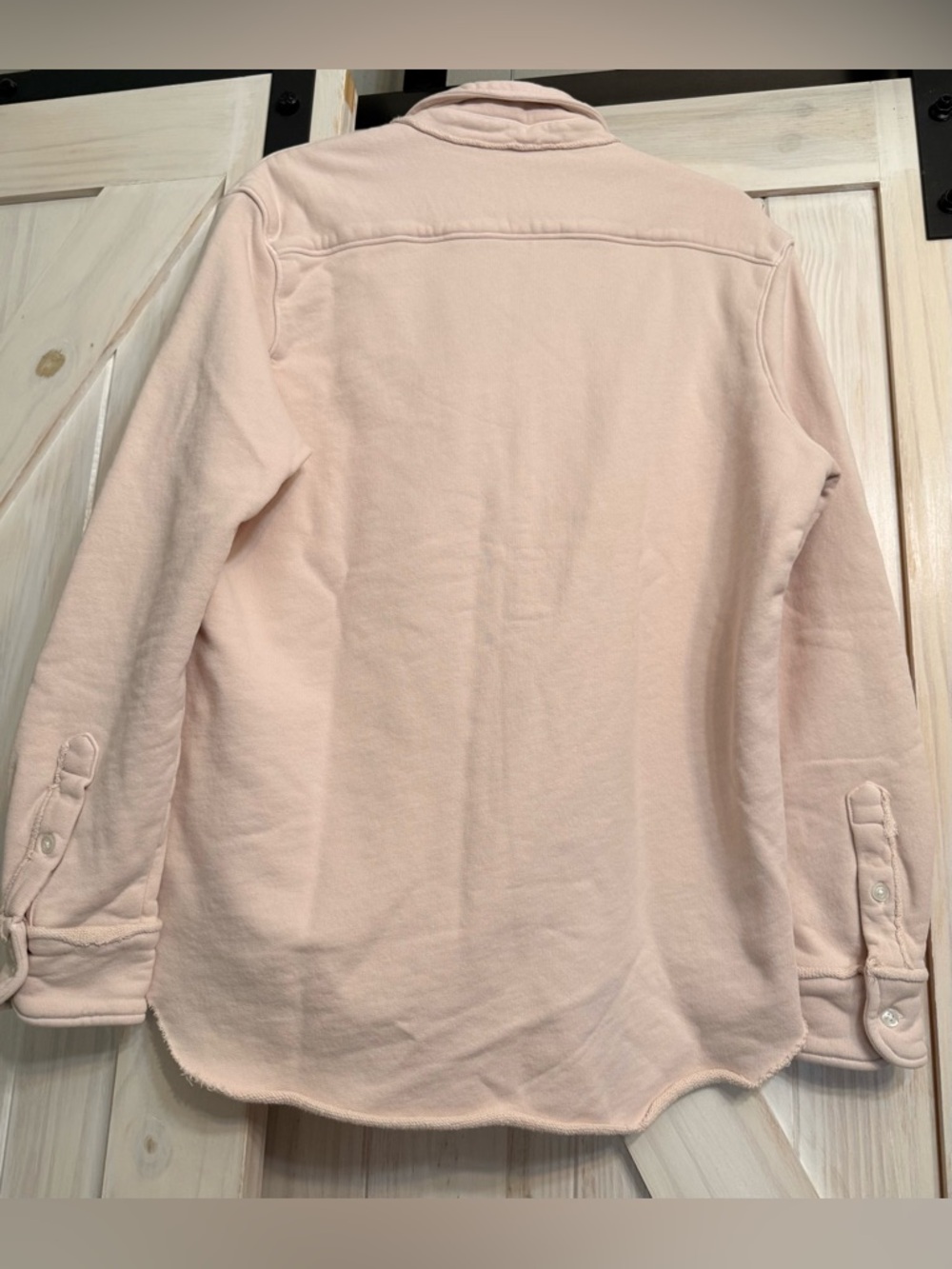 Frank and Eileen M like new Eileen triple Terry pocket vintage rose button up - Picture 6 of 10